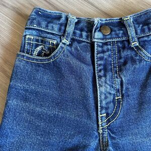 SOLD Vintage Kids 70s/80s Jordache High Waist Slim Embroidered Jeans 4